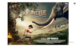 Poster of Junglee starring  Vidyut Jammwal, Akshay Oberoi & Asha Bhat